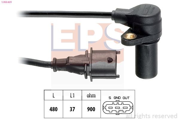 EPS 1.953.631: Andur, väntvõll Made in Italy - OE Equivalent