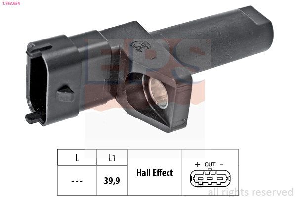 EPS 1.953.654: Andur, väntvõll Made in Italy - OE Equivalent