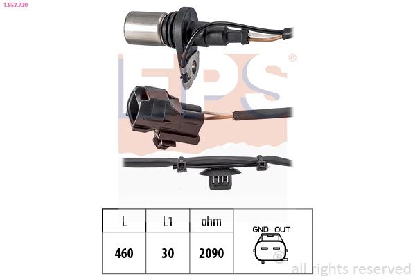 EPS 1.953.720: Andur, väntvõll Made in Italy - OE Equivalent
