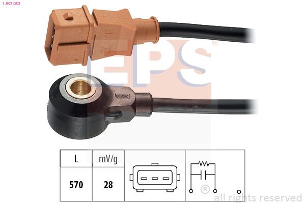 EPS 1.957.053: Klopsensor Made in Italy - OE Equivalent