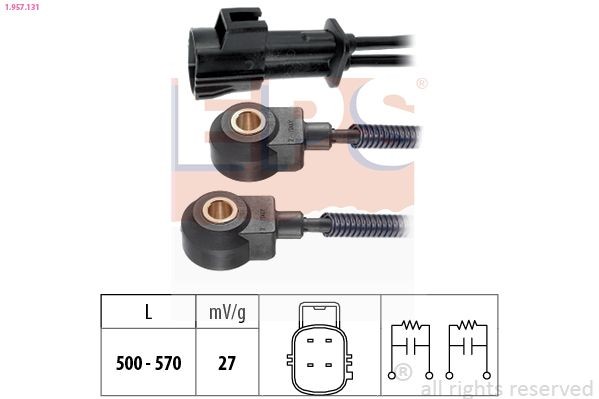 EPS 1.957.131: Detonacijos jutiklis Made in Italy - OE Equivalent