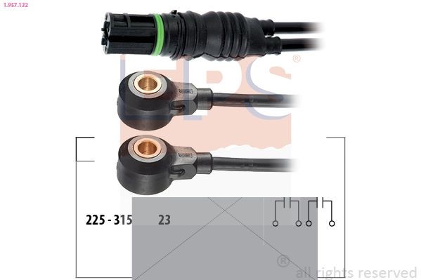 EPS 1.957.132: Detonatsiooniandur Made in Italy - OE Equivalent