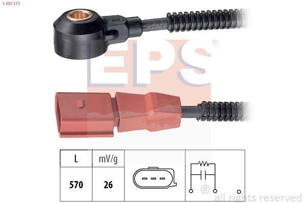 EPS 1.957.171: Detonacijos jutiklis Made in Italy - OE Equivalent