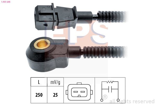 EPS 1.957.205: Detonatsiooniandur Made in Italy - OE Equivalent