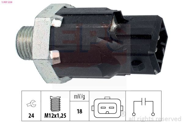 EPS 1.957.224: Detonacijos jutiklis Made in Italy - OE Equivalent