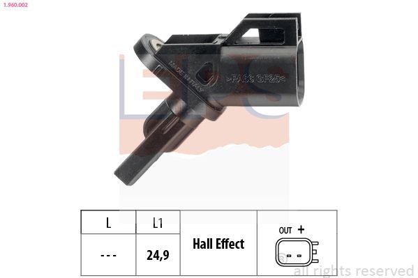 EPS 1.960.002: Andur, rattapöörete arv Made in Italy - OE Equivalent