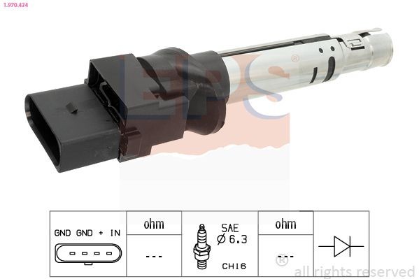 EPS 1.970.434: Süütepool Made in Italy - OE Equivalent