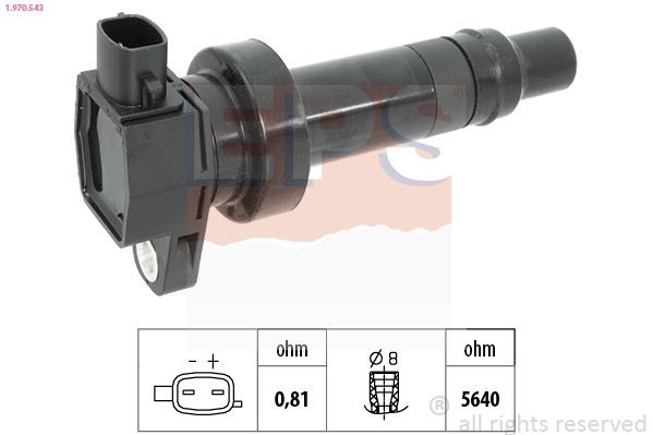 EPS 1.970.543: Uždegimo ritė Made in Italy - OE Equivalent