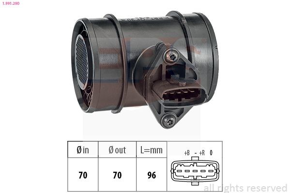 EPS 1.991.290: Õhumassimõõtja Made in Italy - OE Equivalent