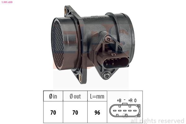 EPS 1.991.439: Õhumassimõõtja Made in Italy - OE Equivalent