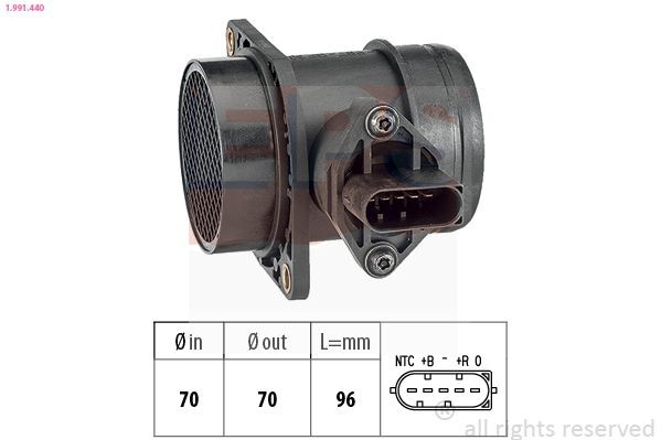 EPS 1.991.440: Õhumassimõõtja Made in Italy - OE Equivalent