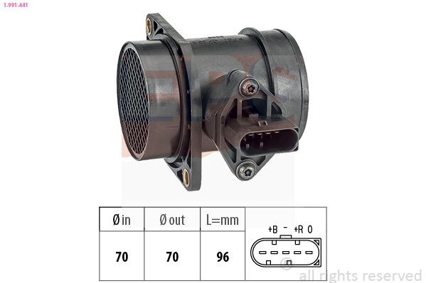 EPS 1.991.441: Õhumassimõõtja Made in Italy - OE Equivalent