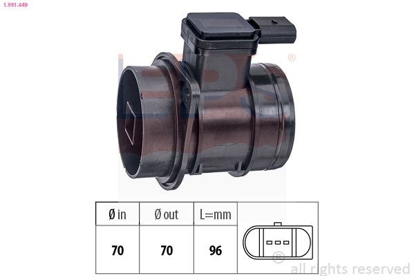 EPS 1.991.449: Õhumassimõõtja Made in Italy - OE Equivalent