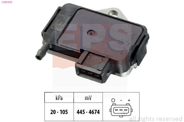 EPS 1.993.015: Õhusurveandur, Made in Italy - OE Equivalent