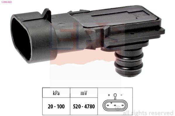 EPS 1.993.023: Õhusurveandur, Made in Italy - OE Equivalent