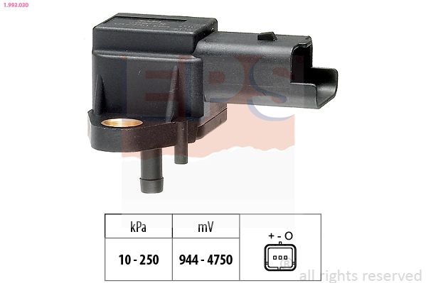 EPS 1.993.030: Õhusurveandur, Made in Italy - OE Equivalent