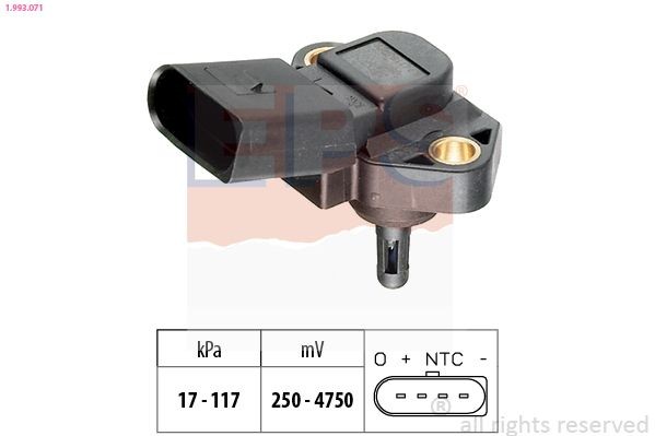 EPS 1.993.071: Õhusurveandur, Made in Italy - OE Equivalent