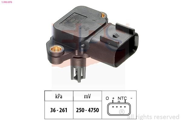 EPS 1.993.076: Õhusurveandur, Made in Italy - OE Equivalent