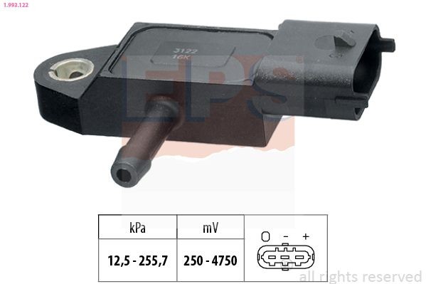 EPS 1.993.122: Õhusurveandur, Made in Italy - OE Equivalent