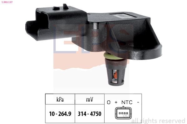 EPS 1.993.137: Õhusurveandur, Made in Italy - OE Equivalent