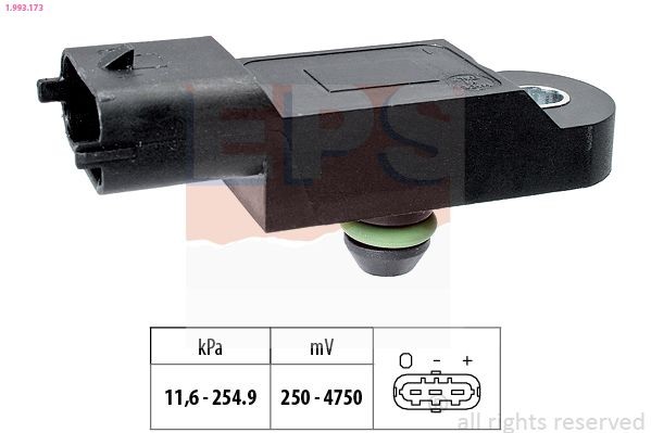 EPS 1.993.173: Õhusurveandur, Made in Italy - OE Equivalent