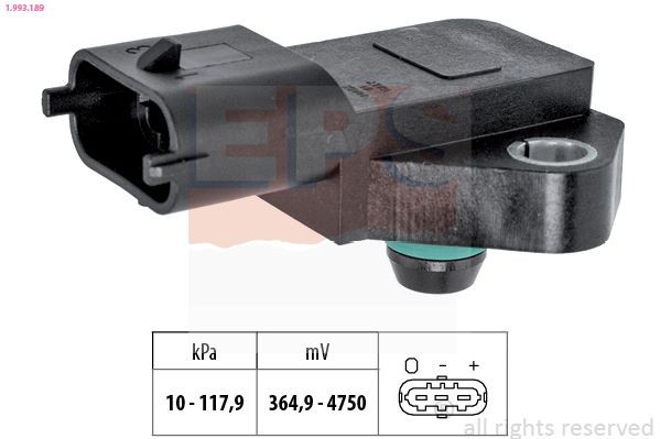 EPS 1.993.189: Õhusurveandur, Made in Italy - OE Equivalent