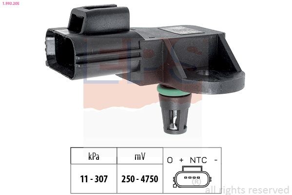 EPS 1.993.205: Õhusurveandur, Made in Italy - OE Equivalent