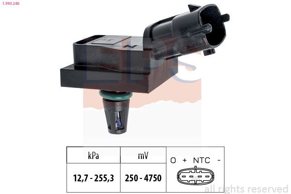 EPS 1.993.246: Õhusurveandur, Made in Italy - OE Equivalent