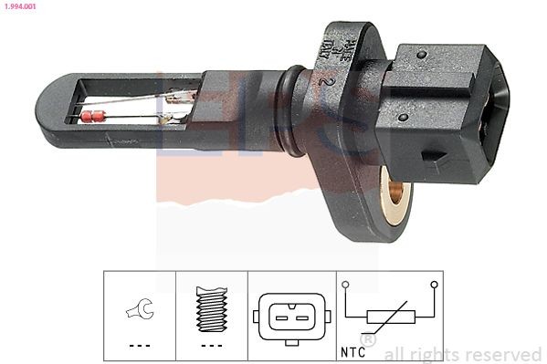 EPS 1.994.001: Andur, sisendõhu temperatuur Made in Italy - OE Equivalent