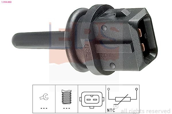EPS 1.994.003: Andur, sisendõhu temperatuur Made in Italy - OE Equivalent