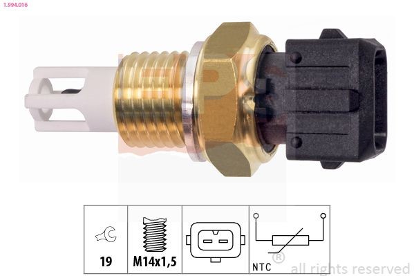 EPS 1.994.016: Andur, sisendõhu temperatuur Made in Italy - OE Equivalent