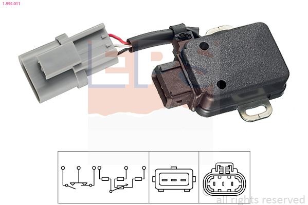 EPS 1.995.011: Andur, drosselklapiasend Made in Italy - OE Equivalent