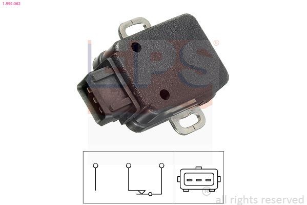 EPS 1.995.062: Andur, drosselklapiasend Made in Italy - OE Equivalent
