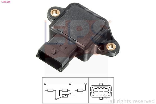 EPS 1.995.086: Andur, drosselklapiasend Made in Italy - OE Equivalent
