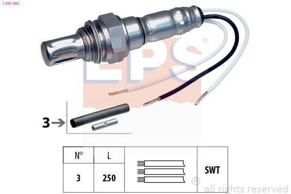 EPS 1.997.003: Lambda andur Made in Italy - OE Equivalent