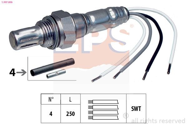 EPS 1.997.006: Lambda andur Made in Italy - OE Equivalent