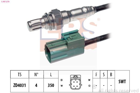 EPS 1.997.579: Lambda andur Made in Italy - OE Equivalent