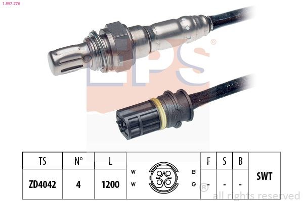EPS 1.997.776: Lambda andur Made in Italy - OE Equivalent
