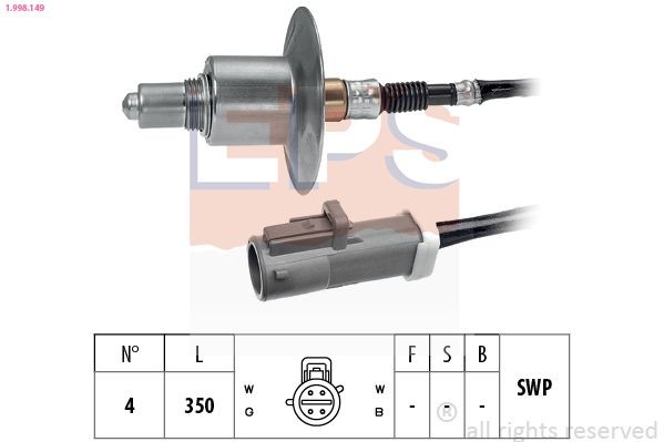 EPS 1.998.149: Lambda sonda Made in Italy - OE Equivalent
