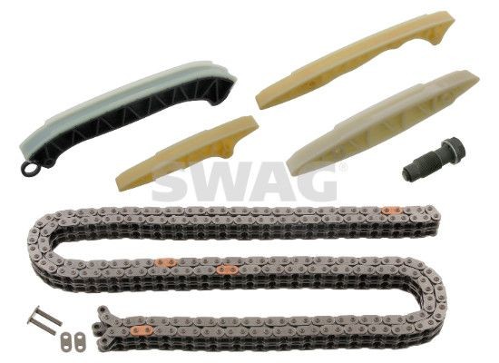 SWAG 10 94 7274: Kit lanț de distribuție Basic Short Kit cu sina de culisare, cu intinzator lant