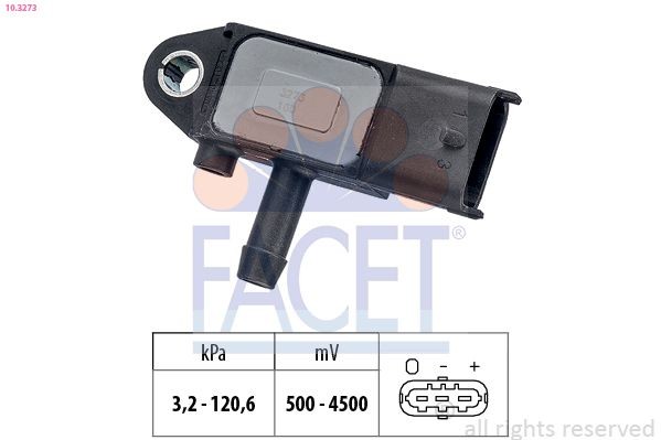 FACET 10.3273: Andur, heitgaasisurve Made in Italy - OE Equivalent