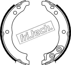 fri.tech. 1034.113: Set saboti frana, frana de mana