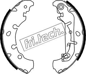 fri.tech. 1040.149: Set saboti frana