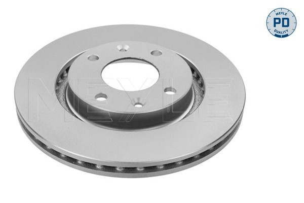 MEYLE 11-83 521 0017/PD: Piduriketas Esisild, Ø: 266mm, õhutusega, Ø: 266mm, Tsink-lamell-kattega, koos kruvidega, MEYLE-PD Quality