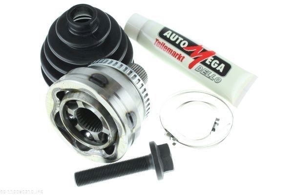 AUTOMEGA 110080210: Set articulatie, planetara cu material de atașare/fixare, cu burduf, cu senzor ABS