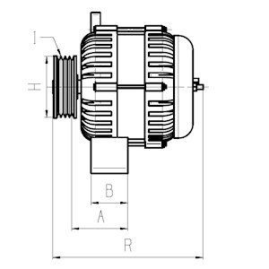 HC-Cargo 111900: Startmotor 1,8kW