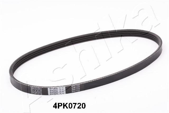 ASHIKA 112-4PK720: Curea transmisie cu caneluri 720mm, Numar nervuri: 4