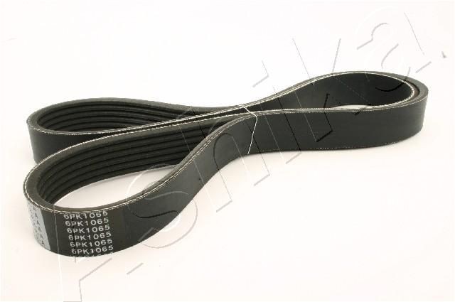 ASHIKA 112-6PK1065: Curea transmisie cu caneluri 1065mm, Numar nervuri: 6