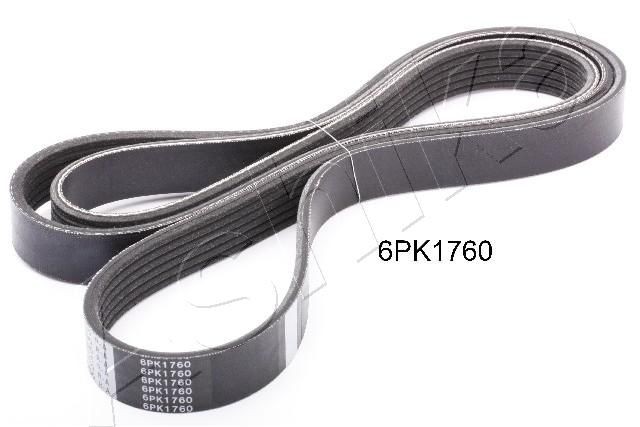 ASHIKA 112-6PK1760: Soonrihm 1760mm, Ribide arv: 6