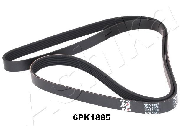 ASHIKA 112-6PK1885: Curea transmisie cu caneluri 1885mm, Numar nervuri: 6